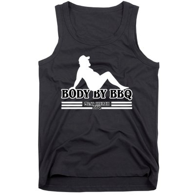 Body By BBQ Vintage Meat Church Tank Top