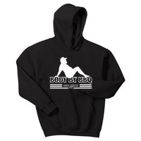 Body By BBQ Vintage Meat Church Kids Hoodie