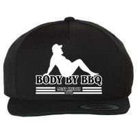 Body By BBQ Vintage Meat Church Wool Snapback Cap