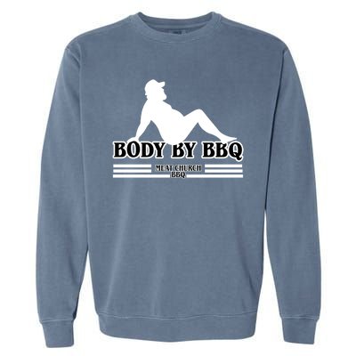 Body By BBQ Vintage Meat Church Garment-Dyed Sweatshirt