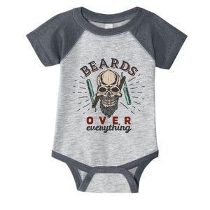 Beards Over Everything Infant Baby Jersey Bodysuit