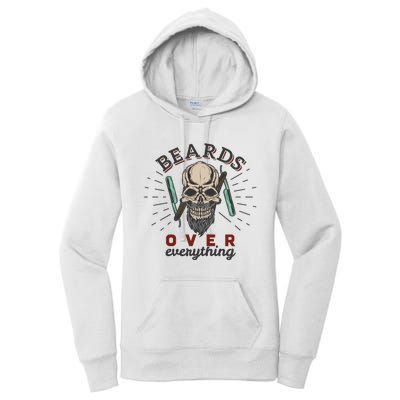 Beards Over Everything Women's Pullover Hoodie