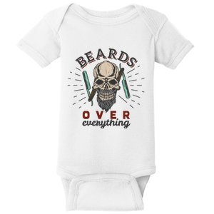 Beards Over Everything Baby Bodysuit