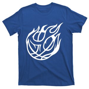 Basketball On Fire Gift Basketball Gift T-Shirt