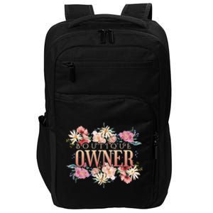 Boutique Owner Floral Impact Tech Backpack