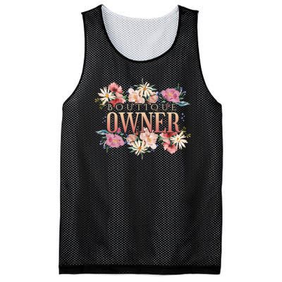 Boutique Owner Floral Mesh Reversible Basketball Jersey Tank