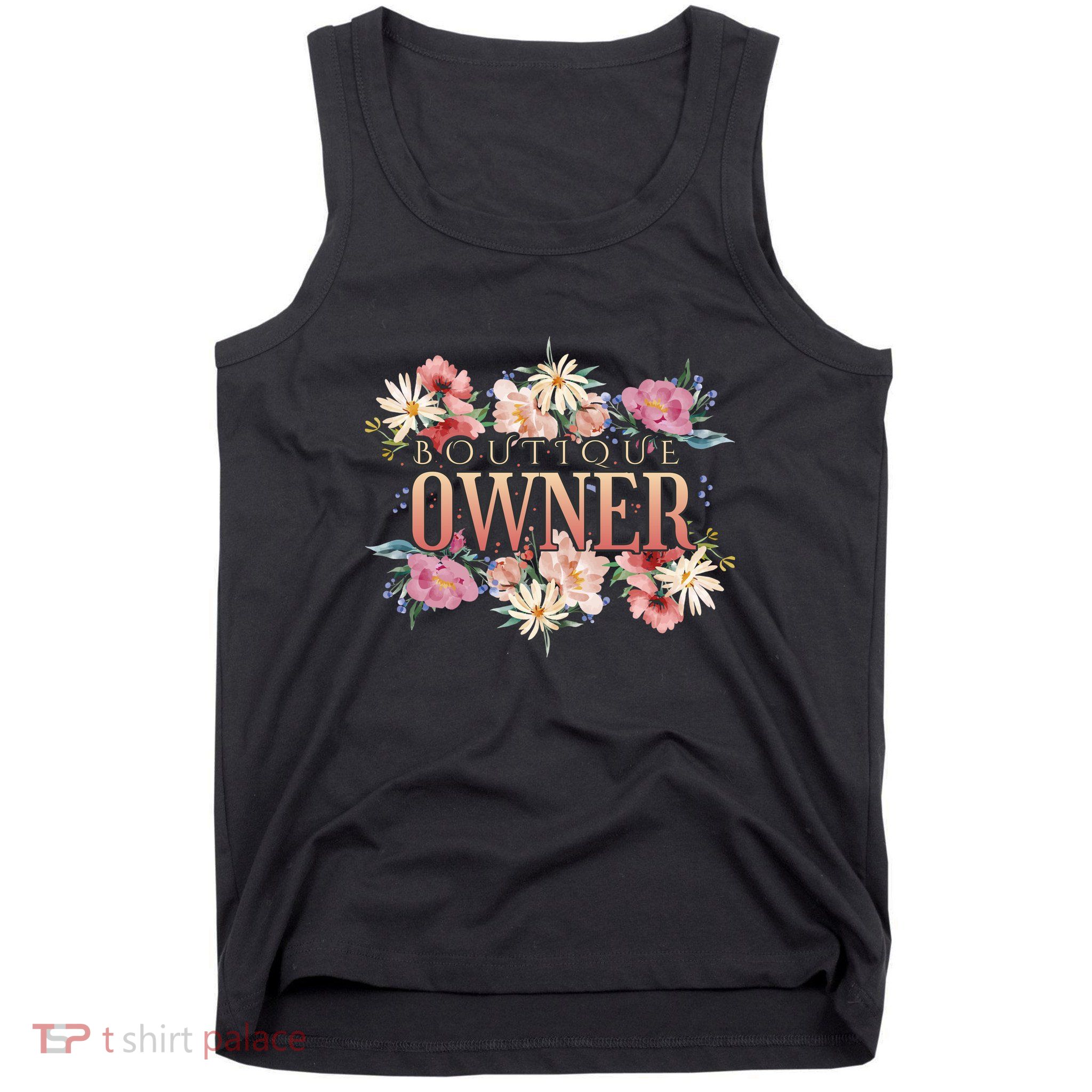 Boutique Owner Floral Tank Top