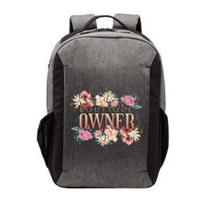 Boutique Owner Floral Vector Backpack