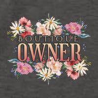 Boutique Owner Floral Vector Backpack