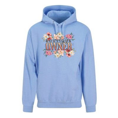 Boutique Owner Floral Unisex Surf Hoodie