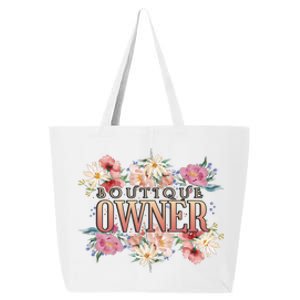 Boutique Owner Floral 25L Jumbo Tote