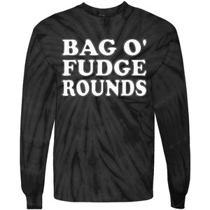 BAG O FUDGE ROUNDS HALLOWEEN COSTUME Tie-Dye Long Sleeve Shirt