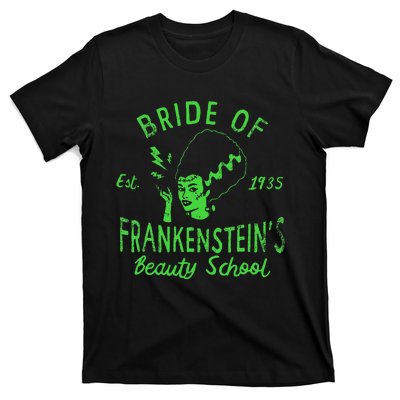 Bride Of Frankensteins Beauty School T-Shirt