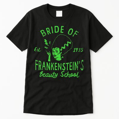 Bride Of Frankensteins Beauty School Tall T-Shirt