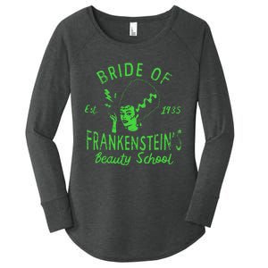 Bride Of Frankensteins Beauty School Women's Perfect Tri Tunic Long Sleeve Shirt