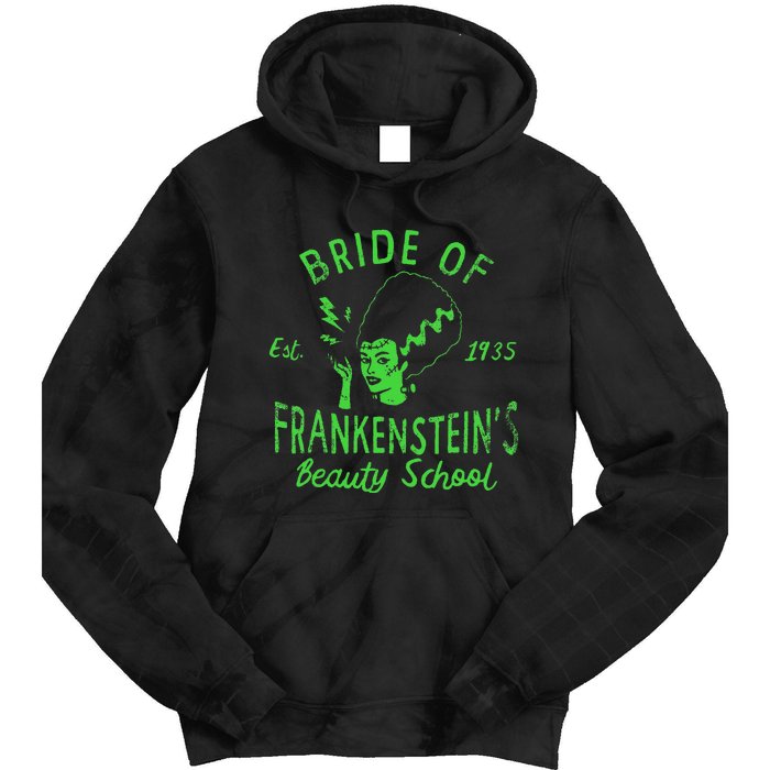 Bride Of Frankensteins Beauty School Tie Dye Hoodie