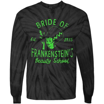 Bride Of Frankensteins Beauty School Tie-Dye Long Sleeve Shirt