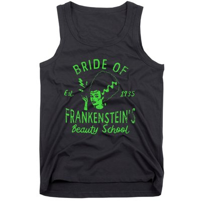 Bride Of Frankensteins Beauty School Tank Top