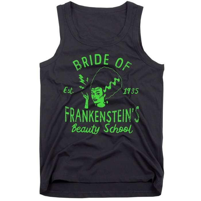 Bride Of Frankensteins Beauty School Tank Top