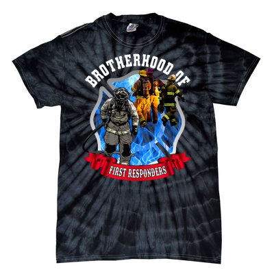 Brotherhood Of First Responders Tie-Dye T-Shirt