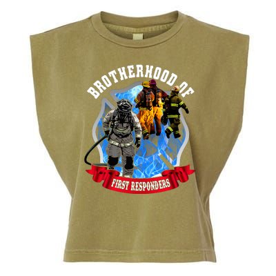 Brotherhood Of First Responders Garment-Dyed Women's Muscle Tee