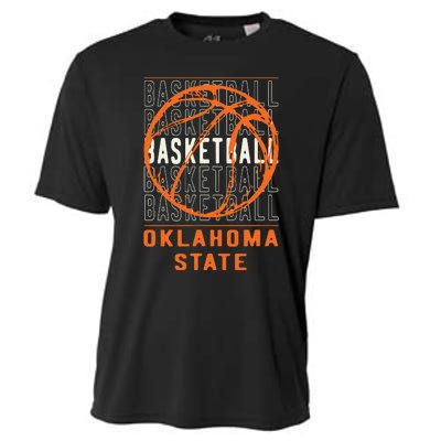 Basketball Oklahoma Funny Cooling Performance Crew T-Shirt