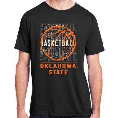 Basketball Oklahoma Funny Adult ChromaSoft Performance T-Shirt