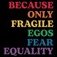 Because Only Fragile Egos Fear Equality Wool Snapback Cap