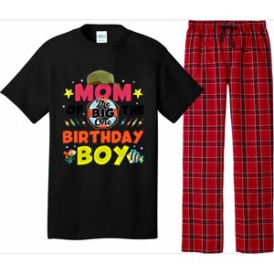 Big One Fishing Theme Mom Of The Birthday Funny Gift Pajama Set