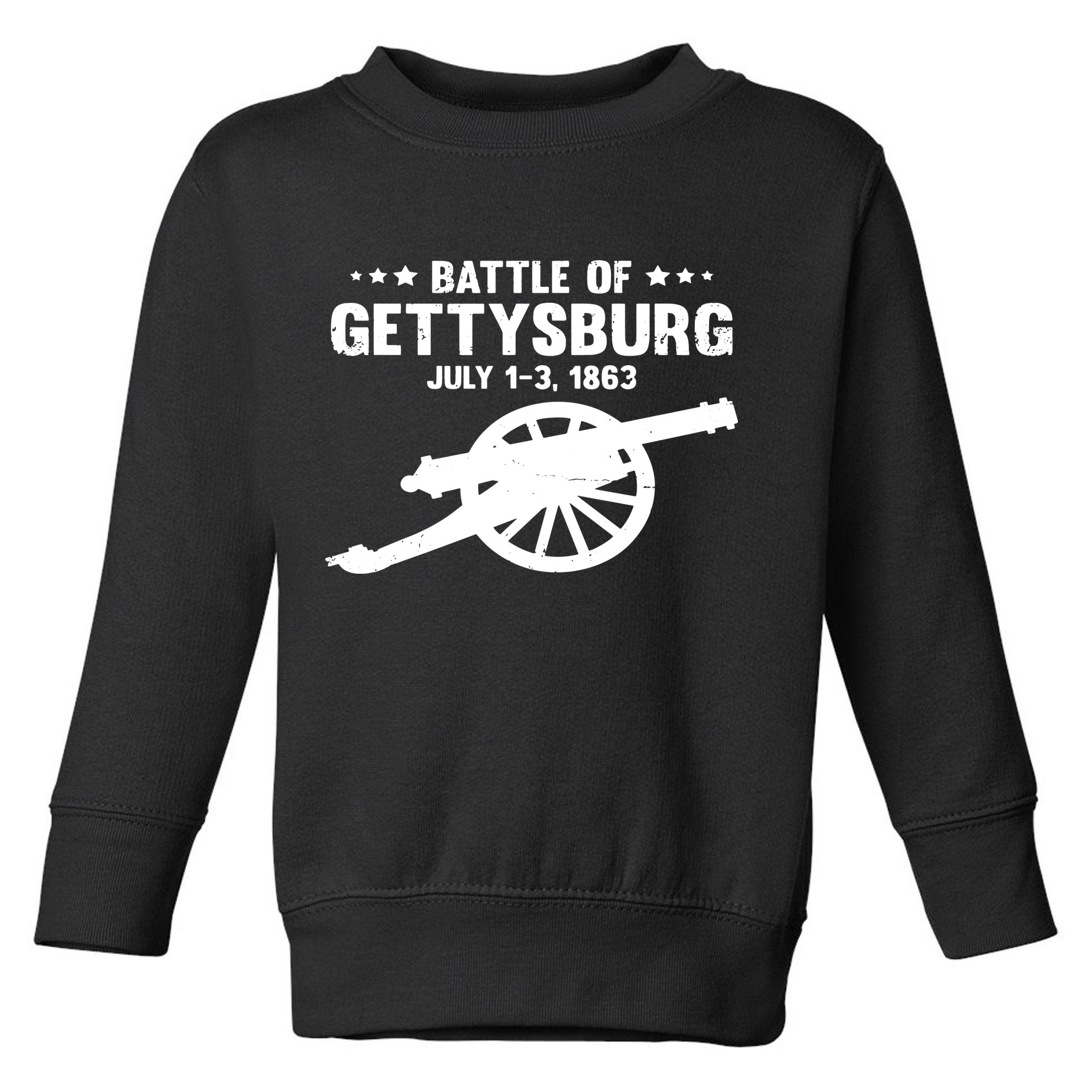Battle Of Gettysburg | Battlefield US American Civil War Toddler Sweatshirt