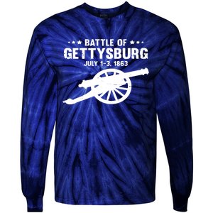 Battle Of Gettysburg | Battlefield US American Civil War Tie-Dye Long Sleeve Shirt