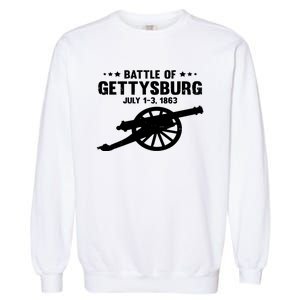 Battle Of Gettysburg | Battlefield US American Civil War Garment-Dyed Sweatshirt