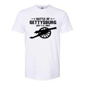 Battle Of Gettysburg | Battlefield US American Civil War Softstyle CVC T-Shirt