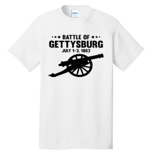 Battle Of Gettysburg | Battlefield US American Civil War Tall T-Shirt