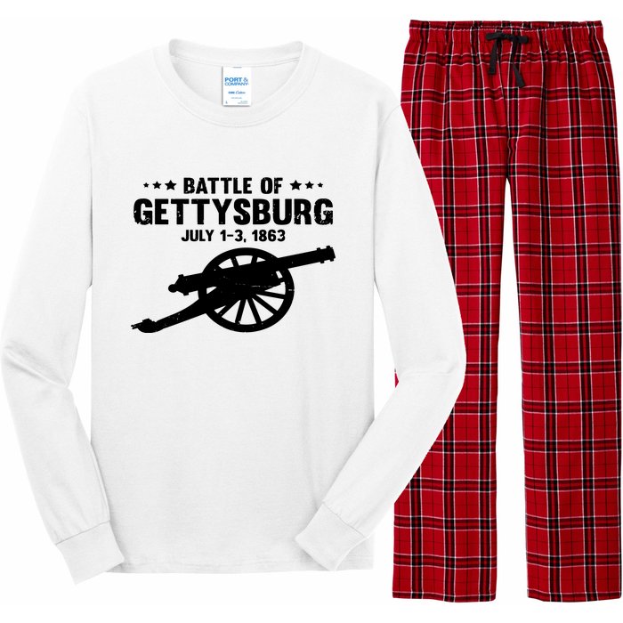 Battle Of Gettysburg | Battlefield US American Civil War Long Sleeve Pajama Set