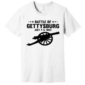 Battle Of Gettysburg | Battlefield US American Civil War Premium T-Shirt