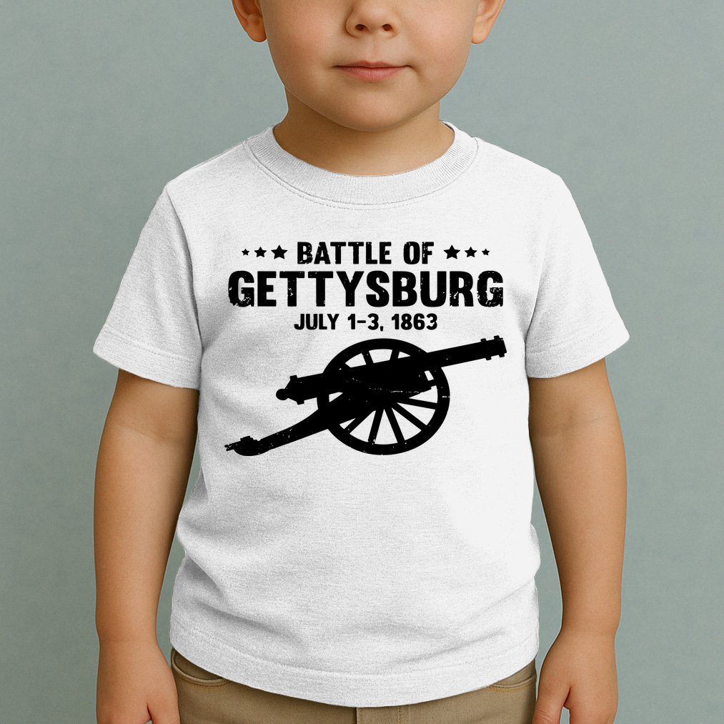 Battle Of Gettysburg | Battlefield US American Civil War Toddler T-Shirt