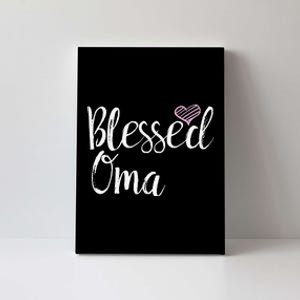 Blessed Oma grandma gifts Canvas