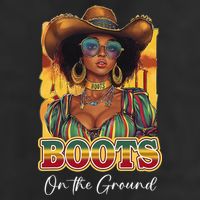Boots On Ground Juneteenth Cowgirl Linedance Boots Western Beanie