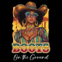 Boots On Ground Juneteenth Cowgirl Linedance Boots Western Visor