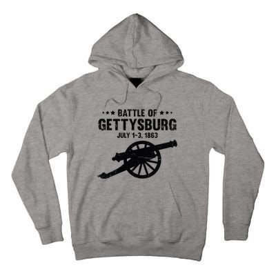 Battle Of Gettysburg Battlefield Us American Civil War Tall Hoodie