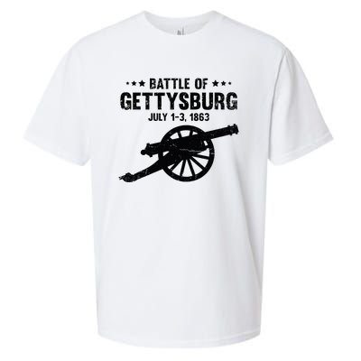 Battle Of Gettysburg Battlefield Us American Civil War Sueded Cloud Jersey T-Shirt