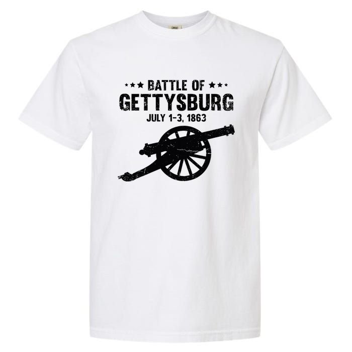 Battle Of Gettysburg Battlefield Us American Civil War Garment-Dyed Heavyweight T-Shirt