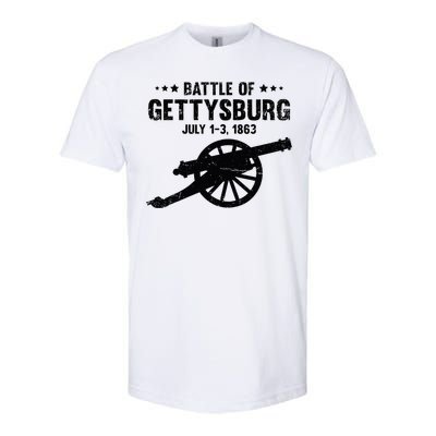 Battle Of Gettysburg Battlefield Us American Civil War Softstyle CVC T-Shirt