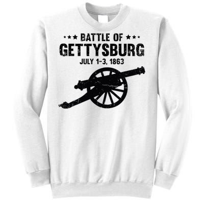 Battle Of Gettysburg Battlefield Us American Civil War Sweatshirt