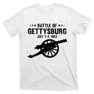 Battle Of Gettysburg Battlefield Us American Civil War T-Shirt