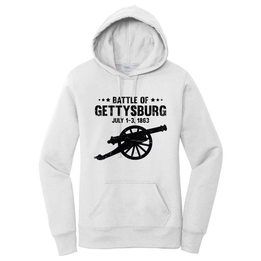 Battle Of Gettysburg Battlefield Us American Civil War Women's Pullover Hoodie