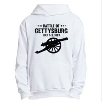 Battle Of Gettysburg Battlefield Us American Civil War Urban Pullover Hoodie