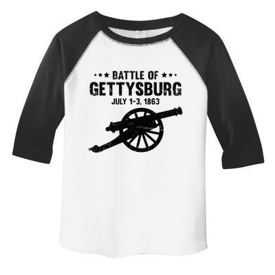 Battle Of Gettysburg Battlefield Us American Civil War Toddler Fine Jersey T-Shirt