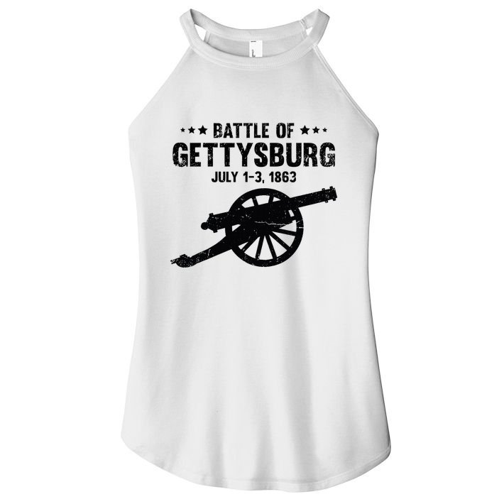 Battle Of Gettysburg Battlefield Us American Civil War Women's Perfect Tri Rocker Tank